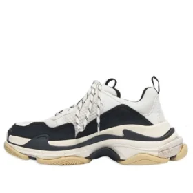 Triple S-Sneaker “White Black” 536737W09OM9058