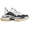 Triple S-Sneaker “White Black” 536737W09OM9058