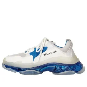 Triple S-Sneaker “White Blue” 541624W09ON9169
