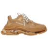 Triple S-Sneakers “Clear Sole Brown” 541624W2GA12706