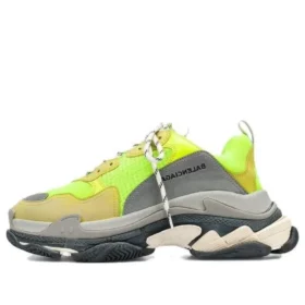 Triple S-Sneakers “Fluorescerende grøn” 512175W09O47320
