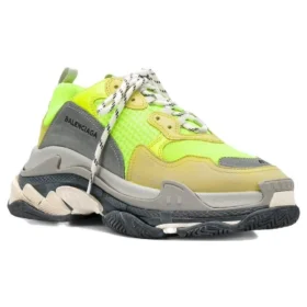 Triple S-Sneakers “Fluorescerende grøn” 512175W09O47320