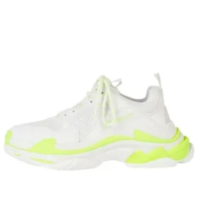 Triple S-sneakers “Hvid fluorescerende gul” 524039W2CA37390