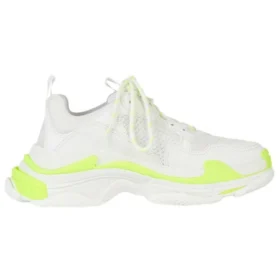 Triple S-sneakers “Hvid fluorescerende gul” 524039W2CA37390