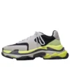 Triple S Sneakers “Lysegrå Neon Gul” 533888W09T21293