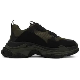 Triple S-Sneakers “Olive Green Black” 536737W2FW24010