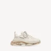 Triple S-Sneakers til mænd med gennemsigtig sål i hvid Triple S-Sneakers til mænd med gennemsigtig sål i hvid