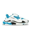 Triple S-Sneakers “White Carib Blue” 536737W2FW59941