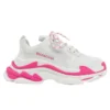 Triple S-Sneakers “White Fluo Pink” 536737W2CA35390