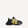 Triple S Tape Type Sneaker til kvinder i sort/gul Triple S Tape Type Sneaker til kvinder i sort/gul