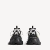 Triple S Tape Type Sneaker til kvinder i sort/gul Triple S Tape Type Sneaker til kvinder i sort/gul