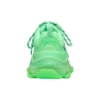 Triple S-træningssko med gennemsigtig sål “Neon Green” 544351W2CF13801