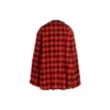 Trompe L”oeil-skjorte og T-shirt med tern “Red Navy” 699371TNM256167