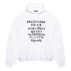 Trykt sports-hoodie, unisex, hvid 641679TJVI69040