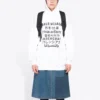 Trykt sports-hoodie, unisex, hvid 641679TJVI69040