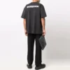 Turn Slit T-shirt “Black” 641655TLVB39034