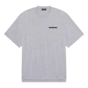 Turn Slit T-shirt “Grey Black” 675016TLVB31167 Turn Slit T-shirt “Grey Black” 675016TLVB31167