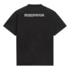 Turn Slit T-shirt “Washed Black” 675016TLVB39034