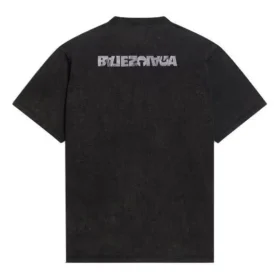 Turn Slit T-shirt “Washed Black” 675016TLVB39034 Turn Slit T-shirt “Washed Black” 675016TLVB39034