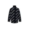 Turtleneck-trøje med logo overalt “Black White” 621018T15674177