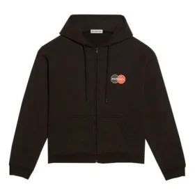 Uniform-jakke med hætte, sort 620939TIV801000