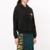 Uniform-jakke med hætte, sort 620939TIV801000