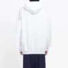 Unisex BB-printet fleece, hvid 570811TEV199044