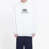 Unisex BB-printet fleece, hvid 570811TEV199044