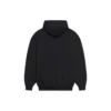 Unisex FW21 Fleece med logo-tryk, langærmet, med hætte, sort 600583TKVI81070