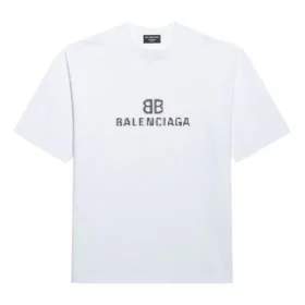 Unisex FW21 med logo-tryk, hvid 612966TKVI79040 Unisex FW21 med logo-tryk, hvid 612966TKVI79040