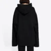 Unisex FW21 sweatshirt med gratis bogstavtryk, sort 661711TKVD41070