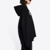 Unisex FW21 sweatshirt med gratis bogstavtryk, sort 661711TKVD41070