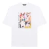 Unisex “I Love Dogs”-tryk, hvid 641614TJVH19000