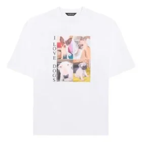 Unisex “I Love Dogs”-tryk, hvid 641614TJVH19000 Unisex “I Love Dogs”-tryk, hvid 641614TJVH19000