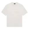 Unisex SS21 T-shirt med logo-tryk, grå 612966TIV542970