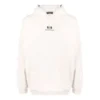 Unity-hettetrøje, bred pasform “Light Beige Black” 674986TLVG19054