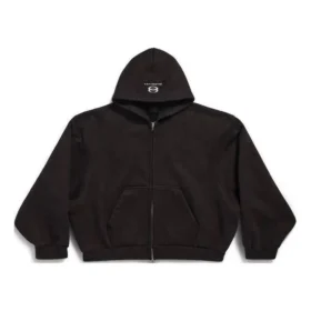 Unity Sports Icon Boxy Zip-up Hættetrøje Large Fit “Black” 787354TQVD59034