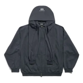 Unity Sports Icon Incognito Zip-up Hættetrøje Oversized “Black” 794030TQVB24372