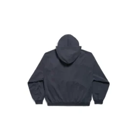 Unity Sports Icon Incognito Zip-up Hættetrøje Oversized “Black” 794030TQVB24372