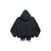 Unity Sports Icon Tørklæde Full Zip-Hættetrøje i oversize-størrelse “Dark Blue” 794747TQVM24021