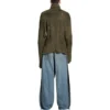 Upcycled strømperweater “Dark Green” 768686T71932525
