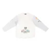 Upside Down langærmet T-shirt “White” 698155TMVC99000