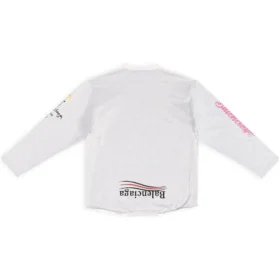 Upside Down langærmet T-shirt “White” 698155TMVC99000 Upside Down langærmet T-shirt “White” 698155TMVC99000