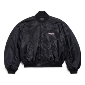 Varsity-jakke til Political Campaign “Black” 763434TNO271000