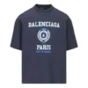 Varsity Logo T-shirt med korte ærmer “Navy” 612966TMV954140