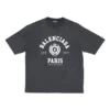 Varsity Logo T-shirt med korte ærmer “Washed Black” 612966TMV981000