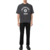 Varsity Logo T-shirt med korte ærmer “Washed Black” 612966TMV981000