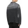 Vasket Denim-jakke i stor størrelse “Black” 662772TKVG51000