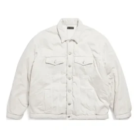 Vatteret jakker “White” 681689TNW039020