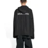 Vindjakke med hætte “Black” 725275TYD361000